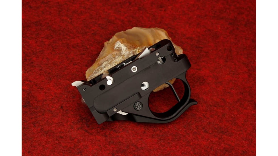 DEMO, KIDD Innovative Design Two Stage Trigger Unit For Ruger 1022, Straight Extended, Black Black, TG2-B-BS-X