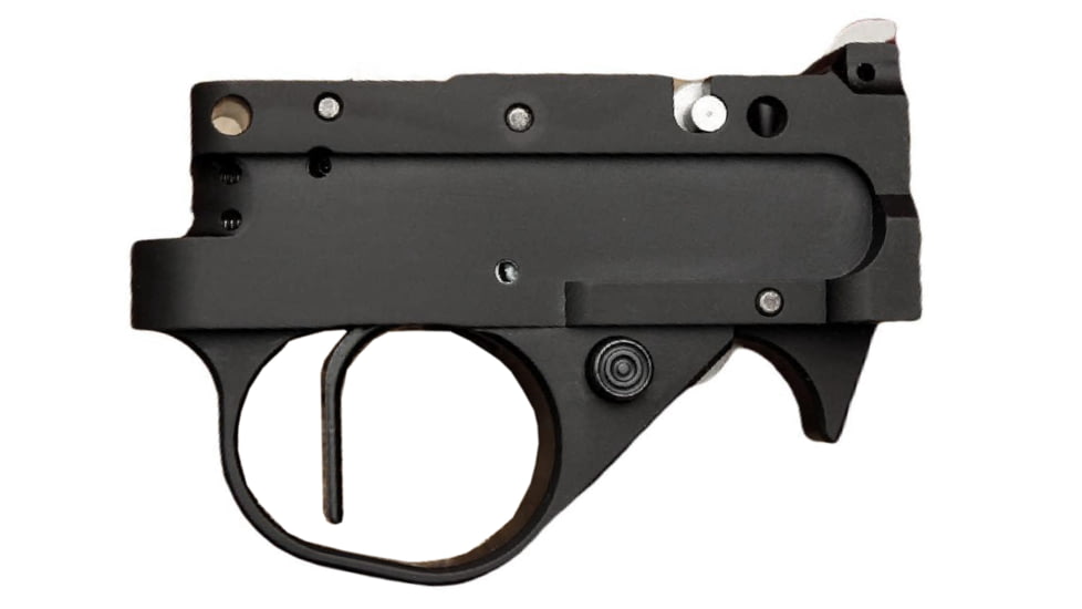 DEMO, KIDD Innovative Design Two Stage Trigger Unit For Ruger 1022, Straight Extended, Black Black, TG2-B-BS-X