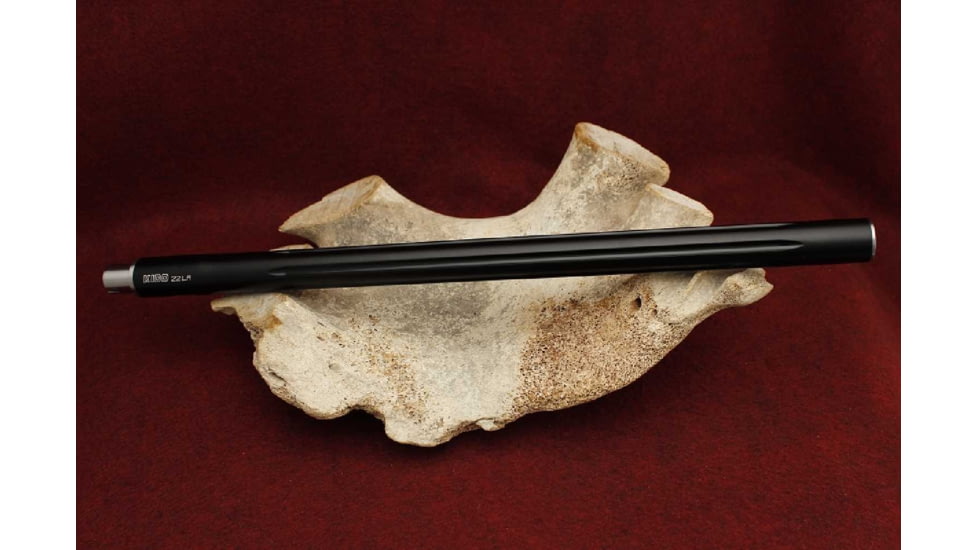 KIDD Innovative Design Ultra Lightweight Fluted Bull Barrel For Ruger 10/22, Black, 22BRL-UL-B