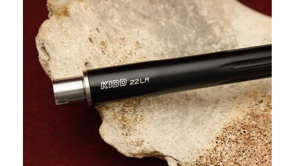 KIDD Innovative Design Ultra Lightweight Fluted Bull Barrel For Ruger 10/22, Black, 22BRL-UL-B