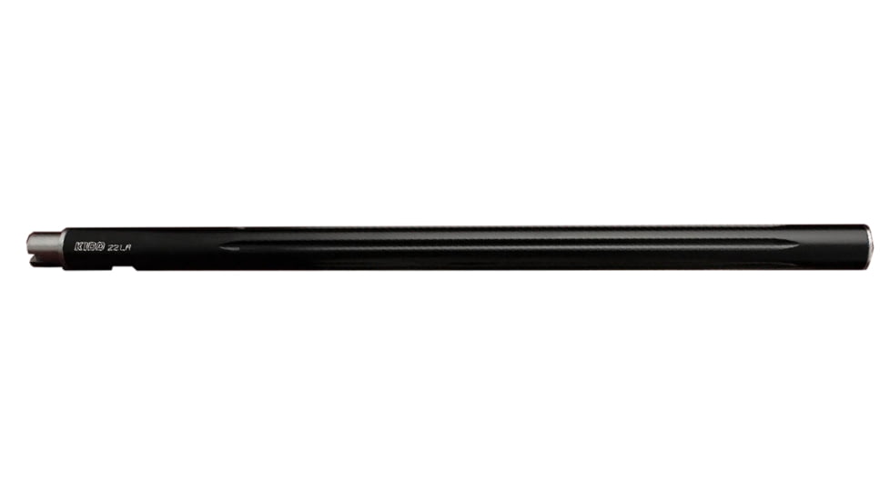 KIDD Innovative Design Ultra Lightweight Fluted Bull Barrel For Ruger 10/22, Black, 22BRL-UL-B