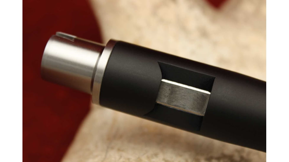 KIDD Innovative Design Ultra Lightweight Fluted Bull Threaded Capped Barrel For Ruger 10/22, Black, 22BRL-UL-B-TC