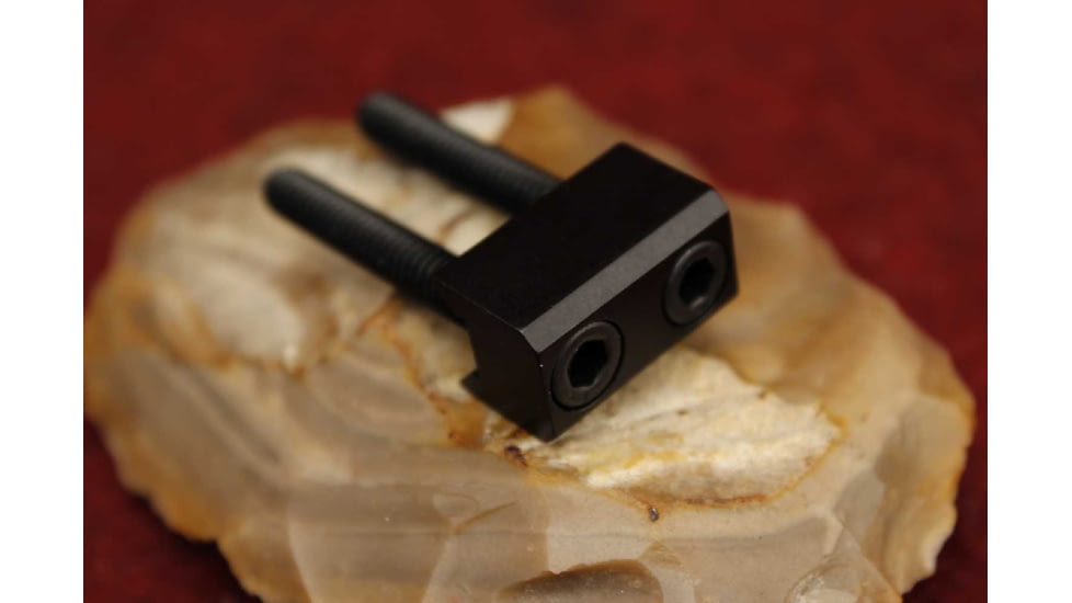 KIDD Innovative Design V-Block with Screws For Ruger 10/22, Black, 22VB-B