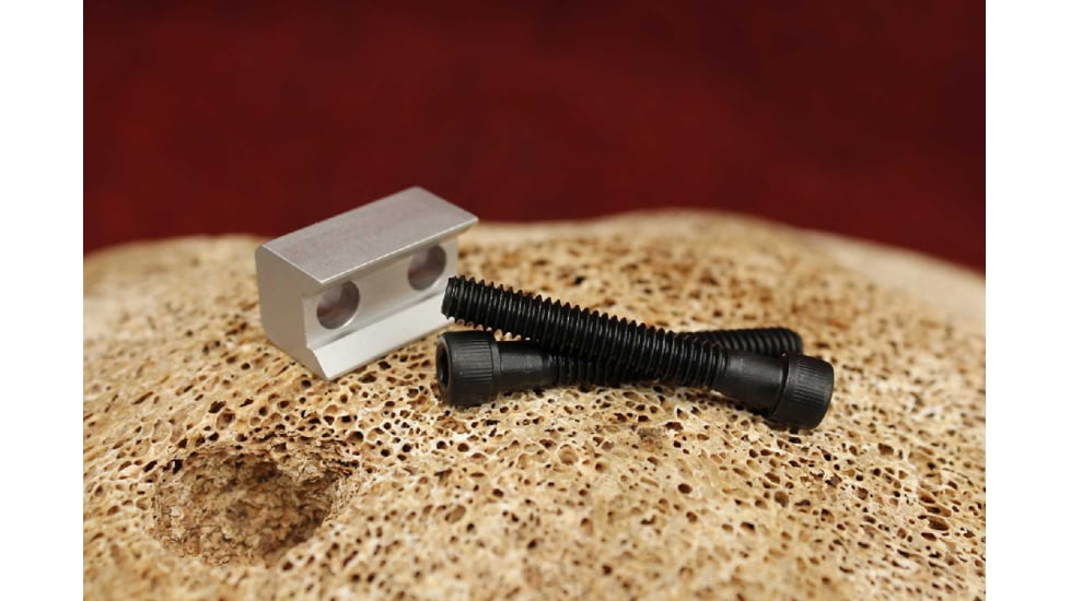 KIDD Innovative Design V-Block with Screws For Ruger 10/22, Silver, 22VB-S