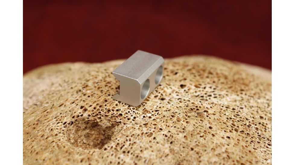 KIDD Innovative Design V-Block with Screws For Ruger 10/22, Silver, 22VB-S