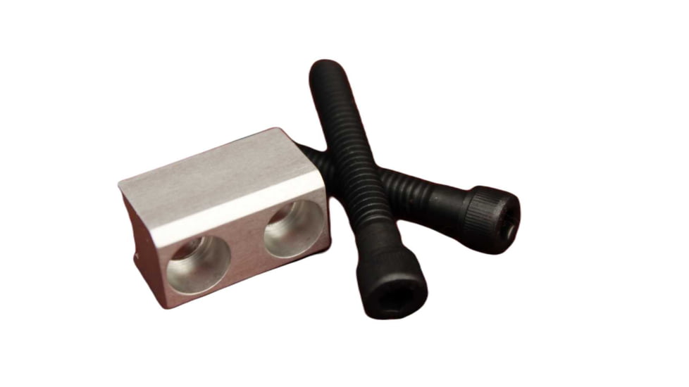 KIDD Innovative Design V-Block with Screws For Ruger 10/22, Silver, 22VB-S