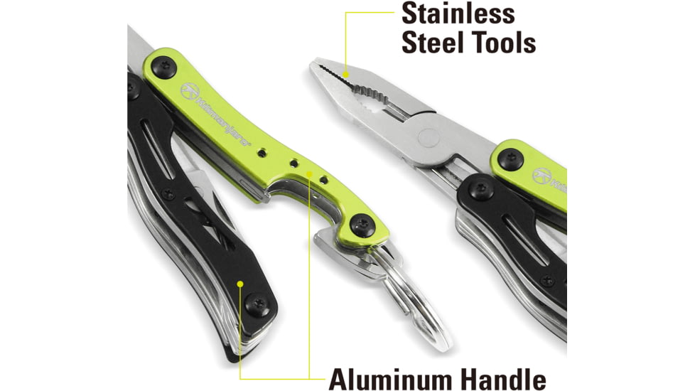 Kilimanjaro Gear Ascend TSA Compliant Keychain Multi Tool KJ910055