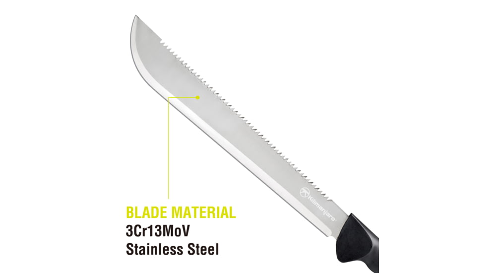 Kilimanjaro Gear BM21 Machete w/Saw Back,21 in KJ910040