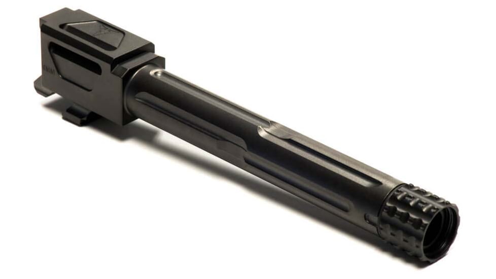 Killer Innovations CZP10 F Threaded Barrel, DLC Black, CZBT300DLC