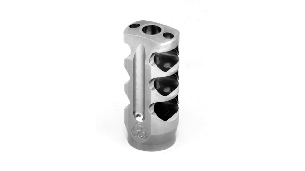 Killer Innovations Killer B Long Range Muzzle Brake, 5/8-24, Polished Stainless Steel KILRB30RAW