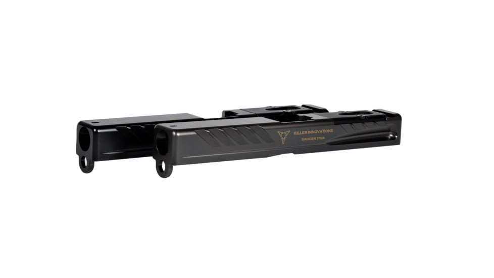 Killer Innovations Sancer For Glock 17 Slide, Gen 3, MDC, Gray, GLKSL381MDC