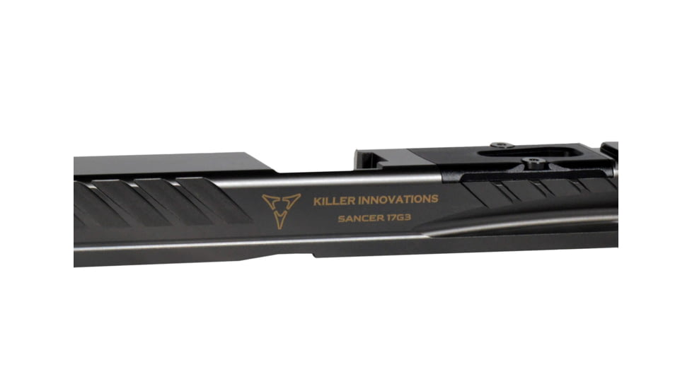Killer Innovations Sancer For Glock 17 Slide, Gen 3, MDC, Gray, GLKSL381MDC