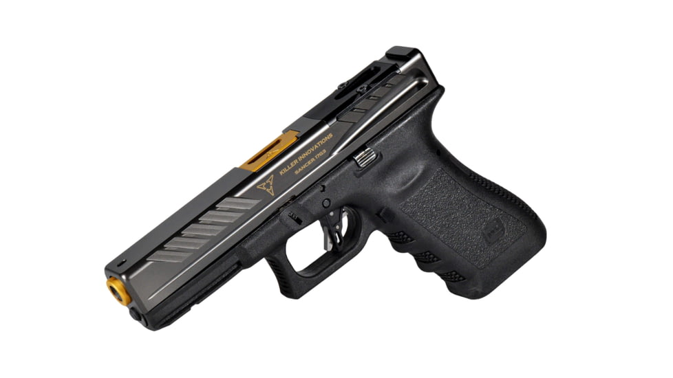 Killer Innovations Sancer For Glock 17 Slide, Gen 3, MDC, Gray, GLKSL381MDC