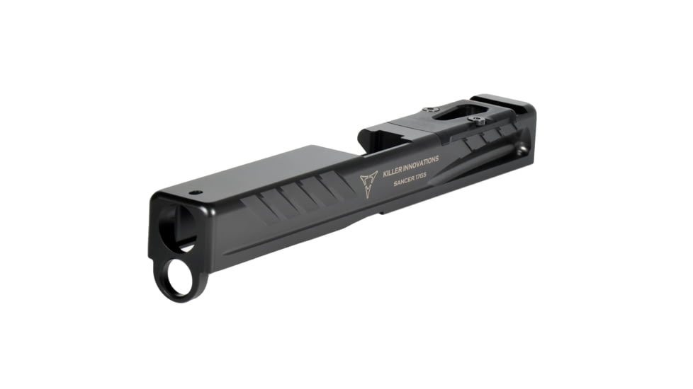 Killer Innovations Sancer For Glock 17 Slide, Gen 5, DLC, Black, GLKSL383DLC