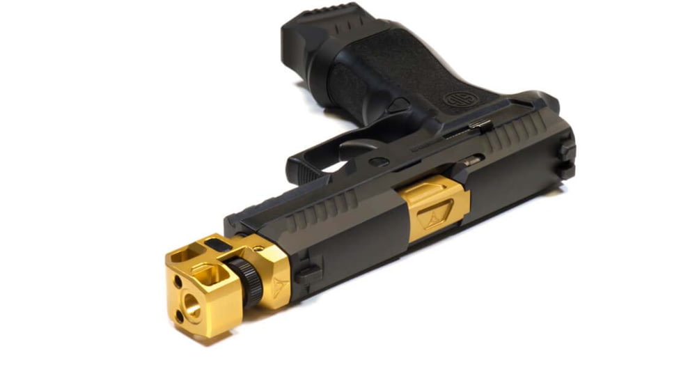 Killer Innovations Sig P320 Compensator, Gold, SIGBRK319GLD