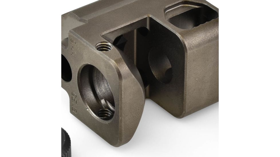 Killer Innovations Velocity Compensator, Glock 17/19 Gen3, 1/2-28, Gray, VAGBKG3