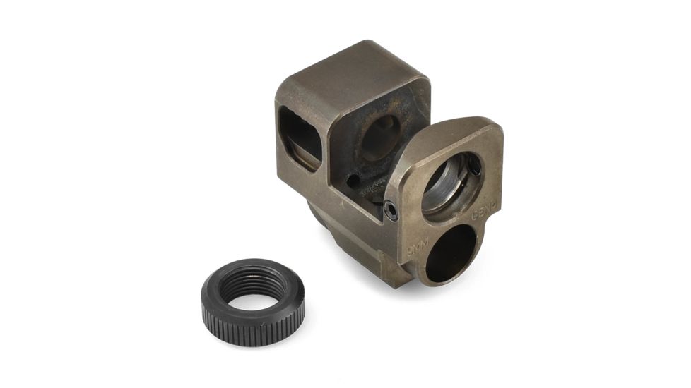 Killer Innovations Velocity Compensator, Glock 17/19 Gen4, 1/2-28, Gray, VAGBKG4