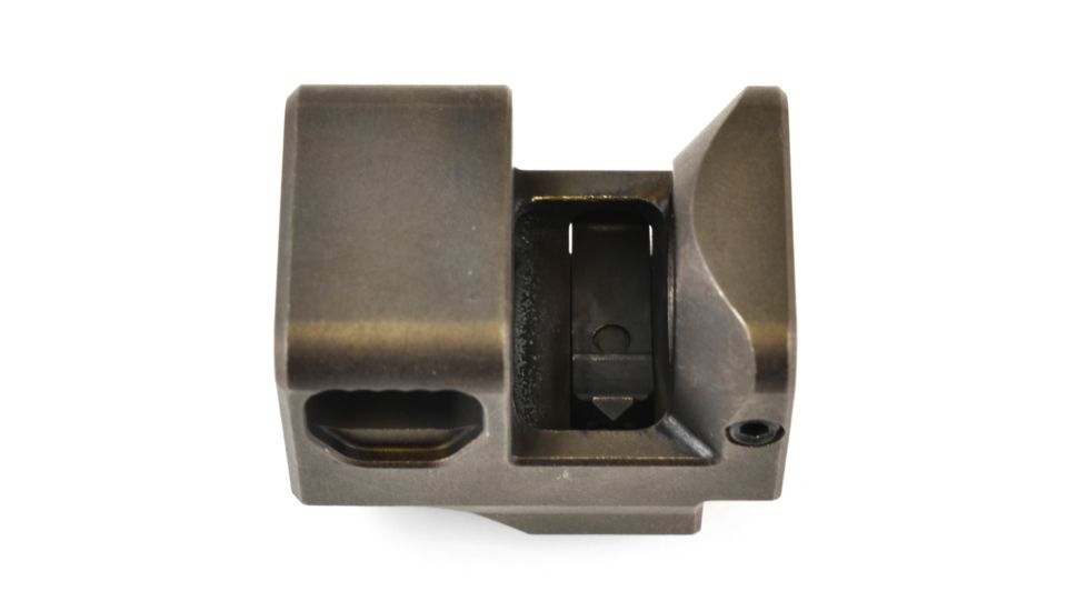 Killer Innovations Velocity Compensator, Glock 17/19 Gen4, 1/2-28, Gray, VAGBKG4