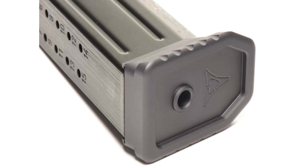 Killer Innovations Velocity CZP10 Magazine Base Pad, Gray, CZBP311GRY