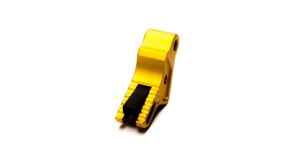 Killer Innovations Velocity CZP10 Pistol Trigger, 4.7lb, Anodized, Gold/Black, CZTG296GLDB