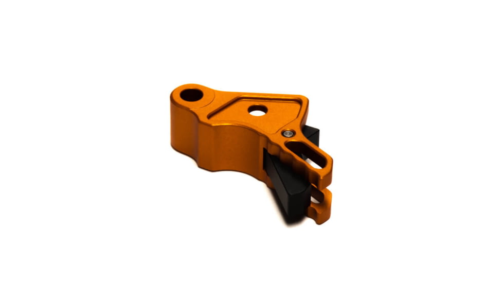 Killer Innovations Velocity CZP10 Pistol Trigger, 4.7lb, Anodized, Orange/Black, VAP10TRIGONGB