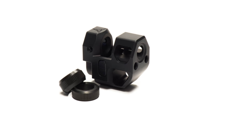 Killer Innovations Velocity CZP10C Barrel Compensator, Anodized, Black, VAP10CBLK