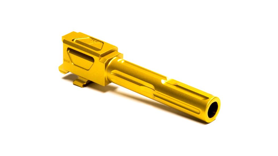Killer Innovations Velocity CZP10C Non-Threaded Barrel, TiN, Gold, CZP10CNTHD1GLD