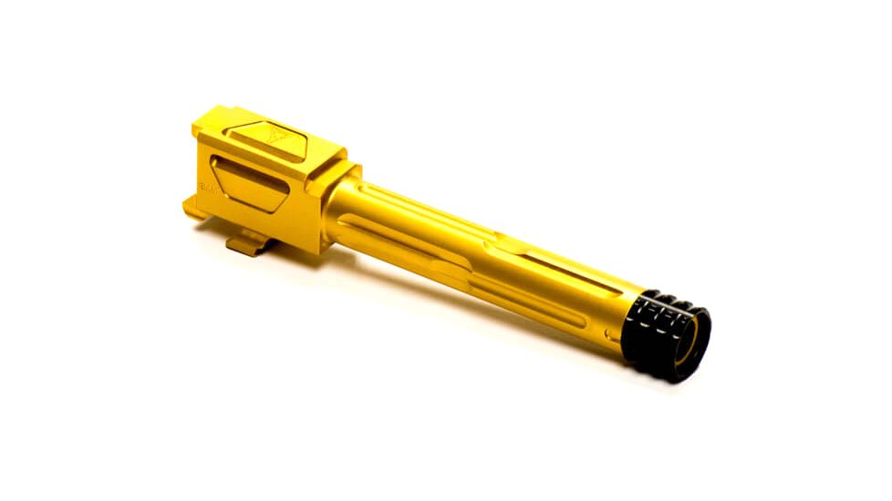 Killer Innovations Velocity CZP10C Threaded Barrel, TiN, Gold, CZP10CTHD1GLD