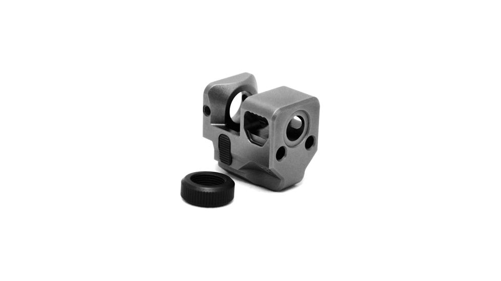 Killer Innovations Velocity Glock 17/19 Gen 5 Barrel Compensator, Anodized Gray, VAGBKG5GRY