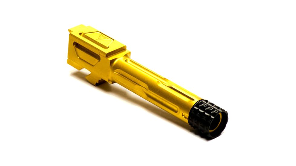 Killer Innovations Velocity Glock 26 Threaded Barrel, TiN, Gold, G26THD1GLD