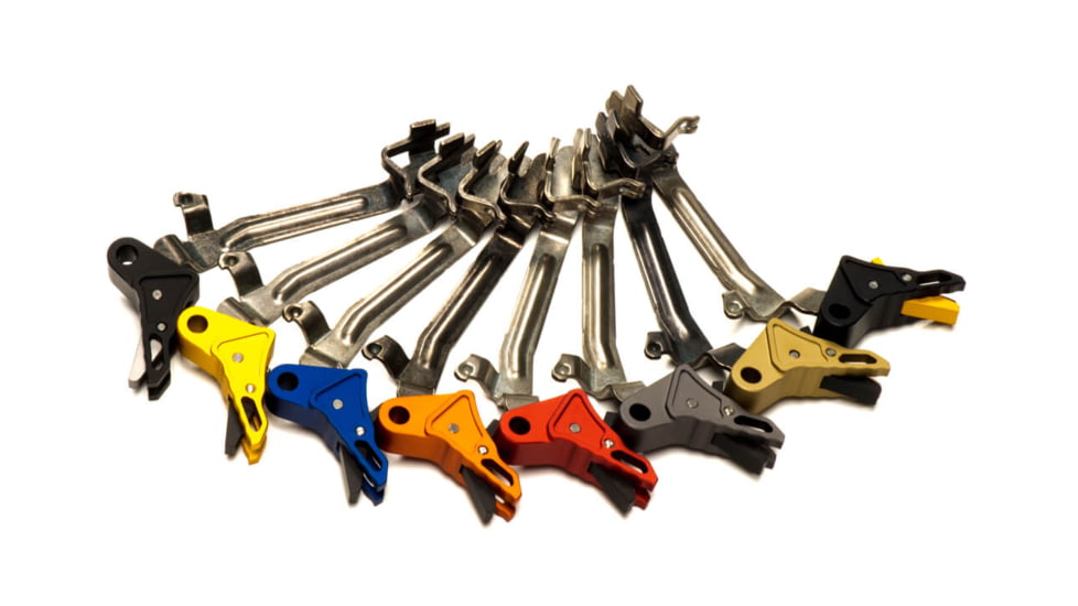 Killer Innovations Velocity Glock 5.5 lb Trigger, Gen 1-4, Black, FDE, Gold, Gray, Red