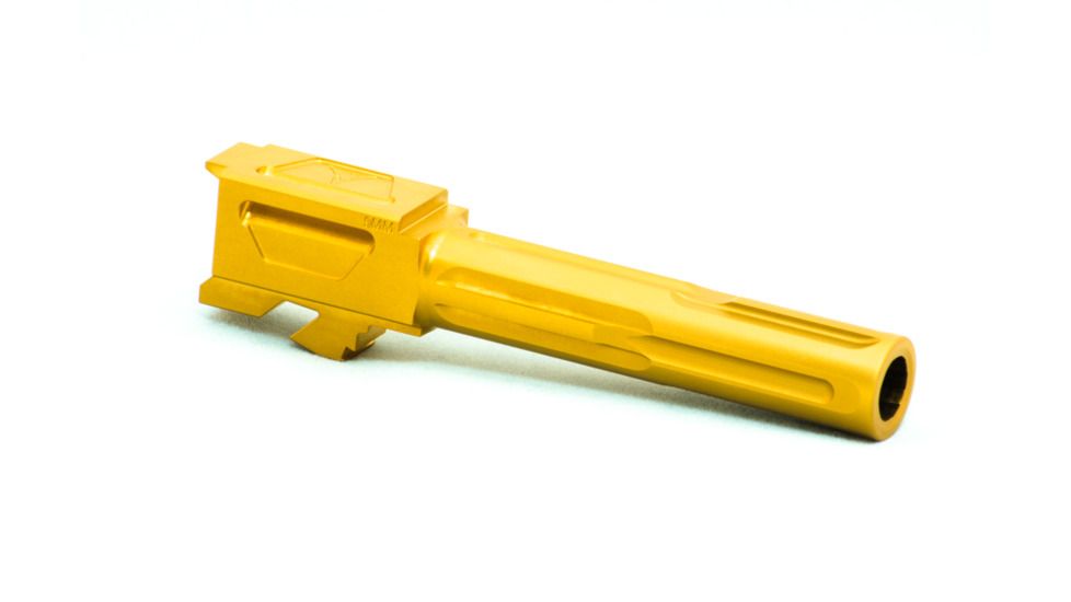 Killer Innovations Velocity Non-Threaded Barrel, Glock 19, 4.02 inch, TiN Gold G19NTHD1GLD