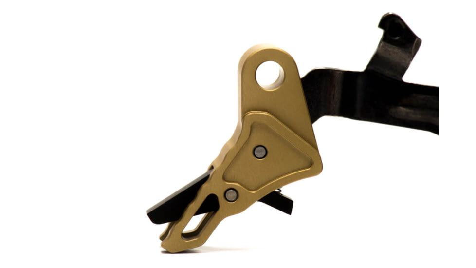 Killer Innovations Velocity Trigger, 5.5 lb, Glock 17/17L/19/22/23/26/27/31/32/33/34/35 Gen 1-4, FDE w/Black Safety, VATRIGFDEB