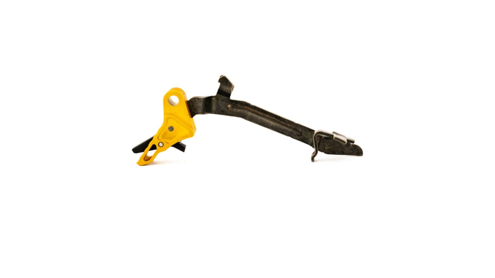 Killer Innovations Velocity Trigger, 5.5 lb, Glock 17/17L/19/22/23/26/27/31/32/33/34/35 Gen 1-4, Gold w/Black Safety, VATRIGGLDB