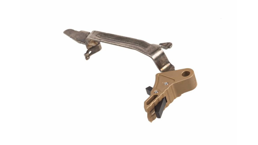 Killer Innovations Velocity Trigger, 5.5 lb, Glock 17/17L/19/22/23/26/27/31/32/33/34/35 Gen 1-4, FDE w/Black Safety VATRIG3FB