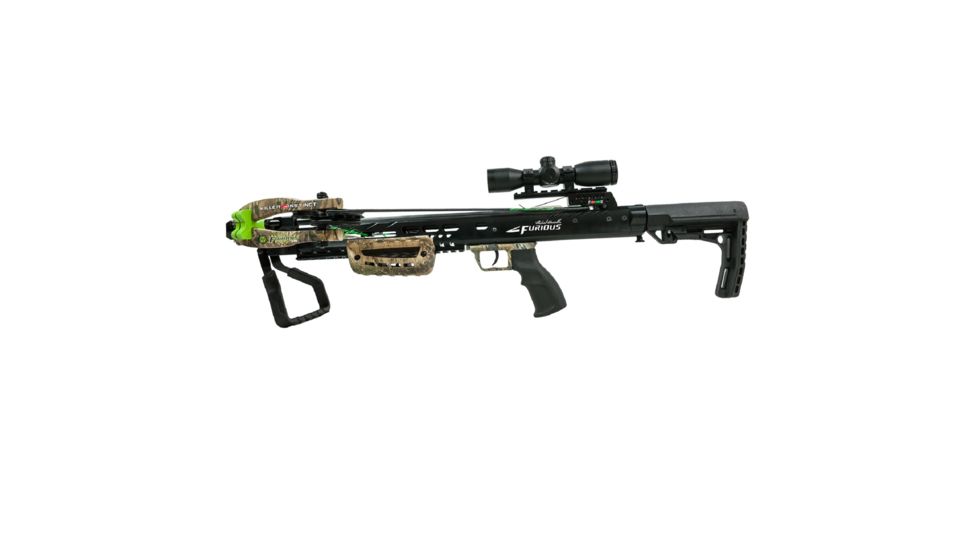 Killer Instinct Furious 370 BC Crossbow Package / 185 lb Draw Weight, Realtree Xtra, 1091-MW