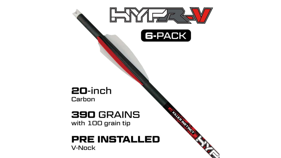 Killer Instinct Hypr-V Crossbow Bolts