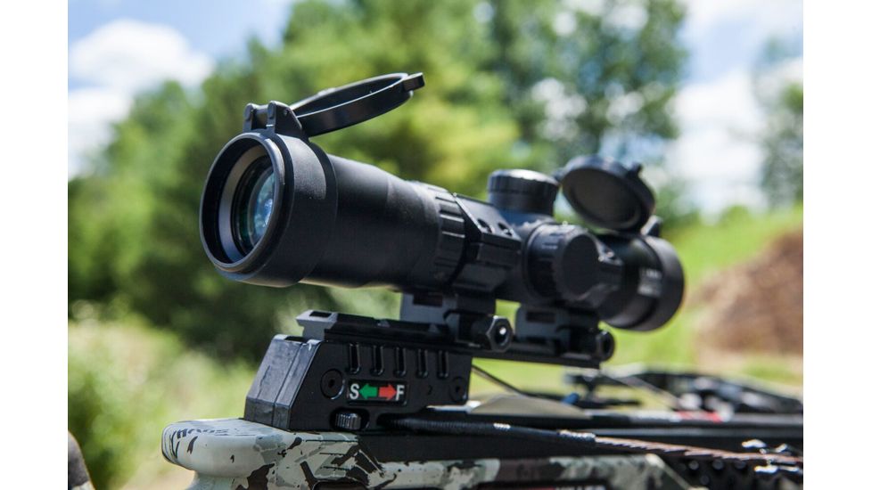 Killer Instinct Lumix Speedring 1.5-5x32 IR-E Crossbow Scope, Black, 1020