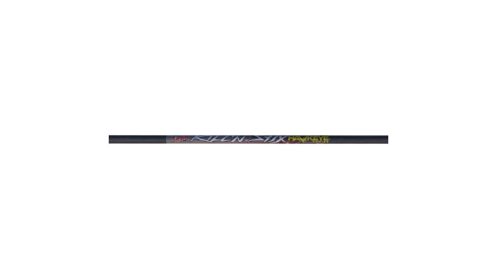 Killn Stix Hawkeye Arrows 350 2in Vanes, Black, Pack of 6, KSHawk350-06