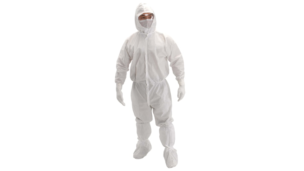 Kimberly Clark Kimtech A5 Sterile Cleanroom Apparel, White, 6XL-8XL, Case of 25, 12914
