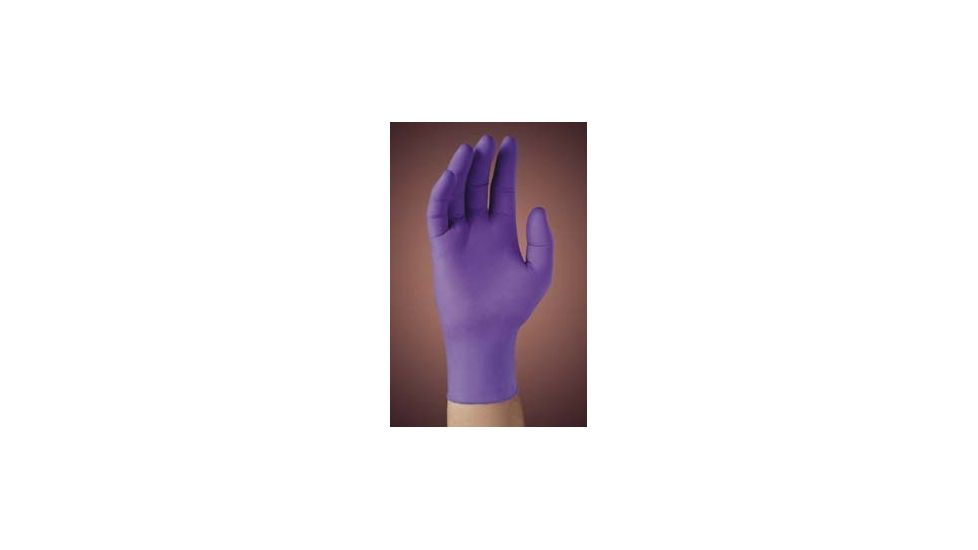 Kimberly Clark MICROGRIP PURPLE NITRILE Poly-Coated Powder-Free Gloves 40101-350