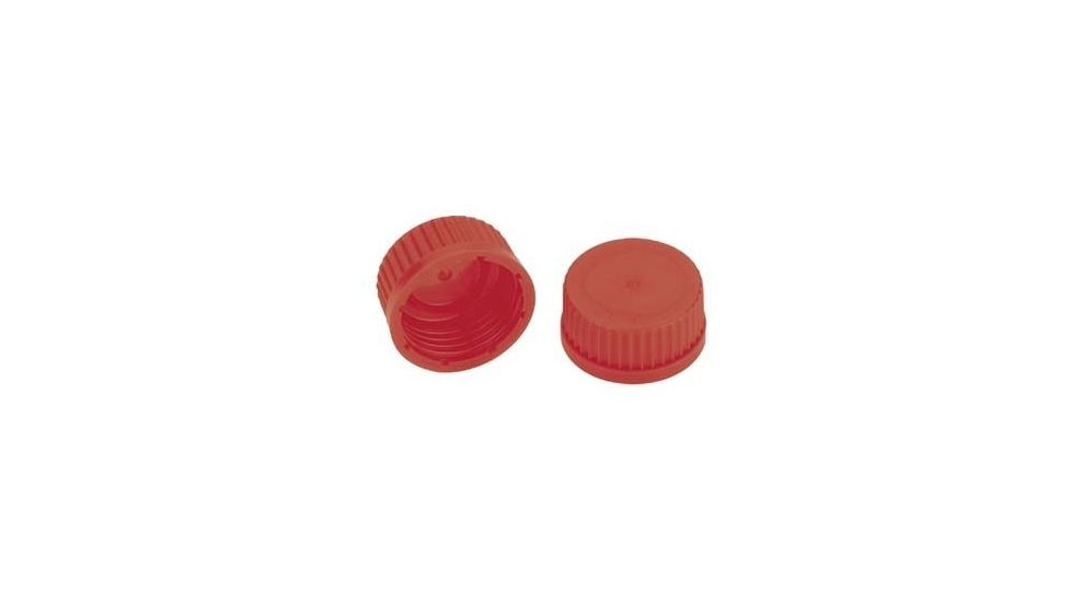 Kimble/Kontes Cap High Temp Red Cap High Temp Red, Case of 10, 14395H 452