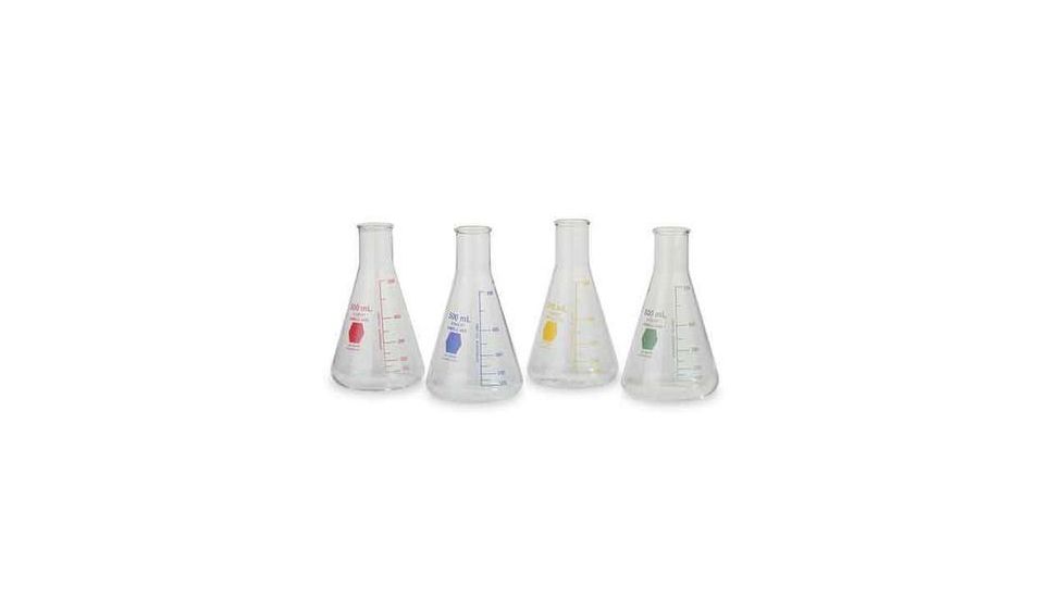 Kimble/Kontes Flask Nrw Mouth Yel 1000ML CS6 26500Y 1000