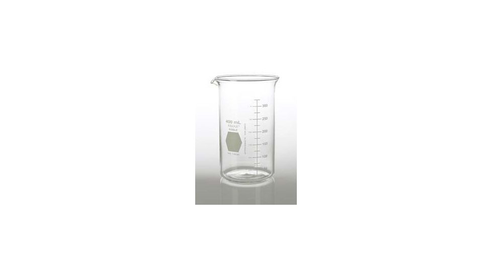 Kimble/Kontes KIMAX Brand Berzelius Beakers, Tall Form, Graduated, Borosilicate Glass 14020-300 Without Pouring Spout