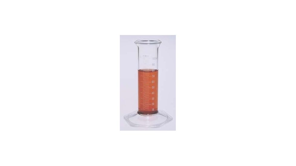 Kimble/Kontes KIMAX Brand Single Metric Scale Graduated Cylinders, Class B, Low Form 20032 100
