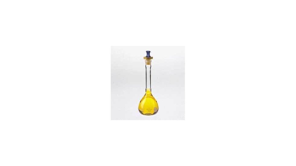 Kimble/Kontes KIMAX Brand Volumetric Flasks with [ST] Polyethylene Stopper, Class A 28014P 5