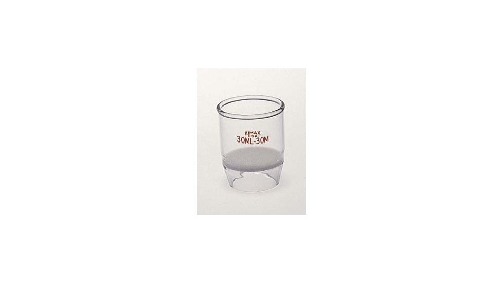 Kimble/Kontes KIMAX Gooch Crucibles, High Form, with KIMFLOW Fritted Disc, Kimble Chase 28250 302