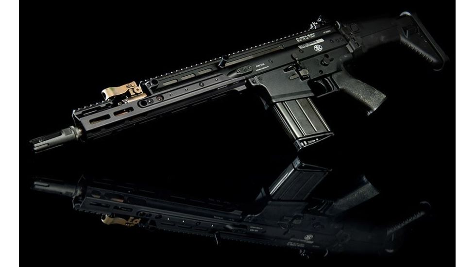 Kinetic Development Group MREX MLOK 4.9 -  Modular Receiver Extension, Includes rail, two picattiny rail sections, screw/wrench kit, Black MRX5-030