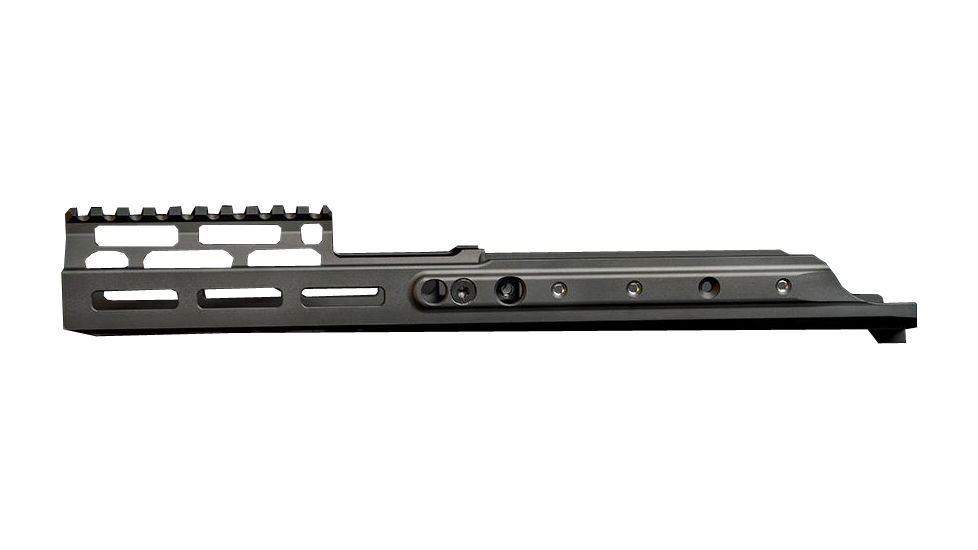 Kinetic Development Group MREX MLOK 6.5 - Modular Receiver Extension, Includes rail, two picattiny rail sections, screw/wrench kit, Black MRX5-020