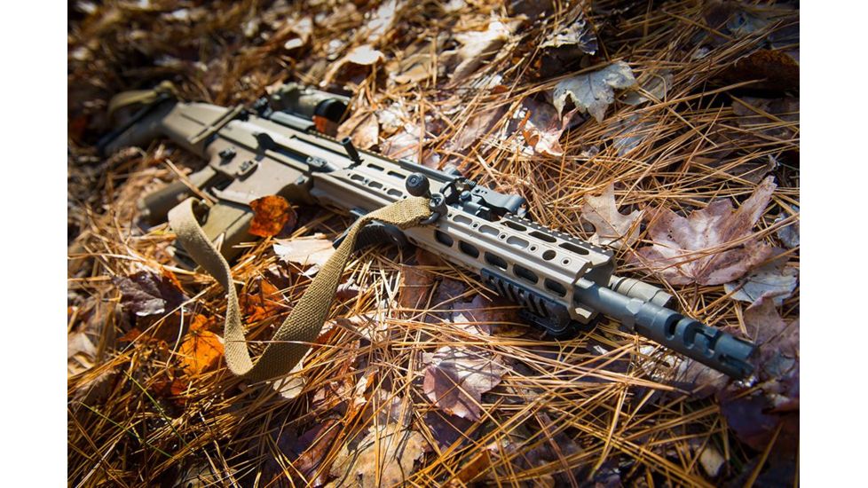 Kinetic Development Group MREX Modular 6.5 - Modular Receiver Extension, Includes rail, two picattiny rail sections, screw/wrench kit, FDE MRX5-110